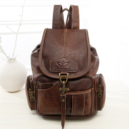 Rucksack, PU, 20–35 L, atmungsaktiv und wasserabweisend