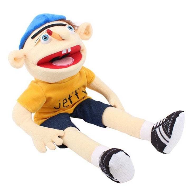 Handpuppe Hai mit beweglichen Armen