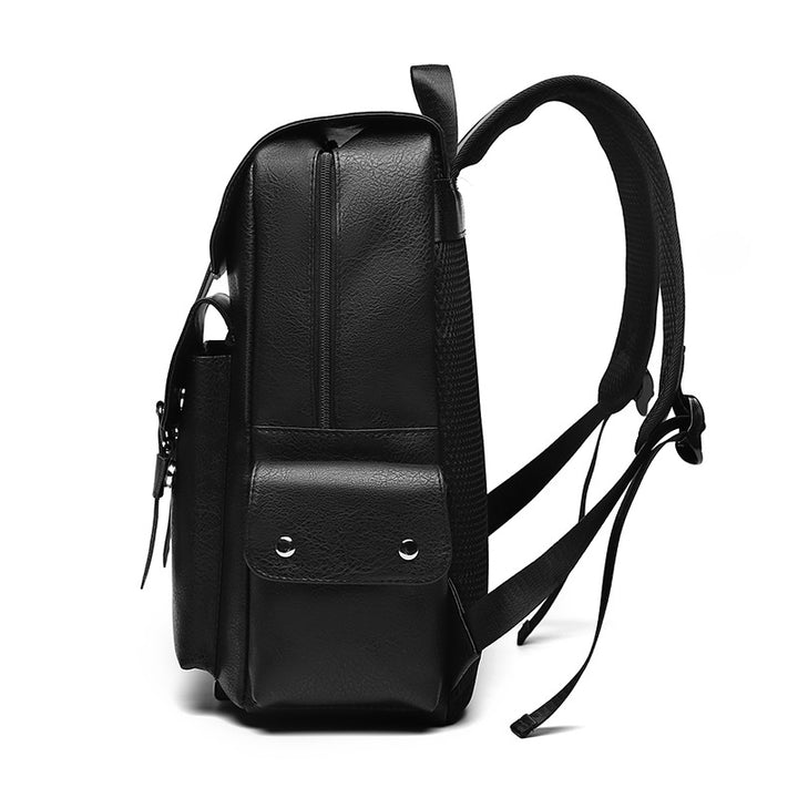 Rucksack aus PU-Leder, 20–35 L, Vintage-Stil