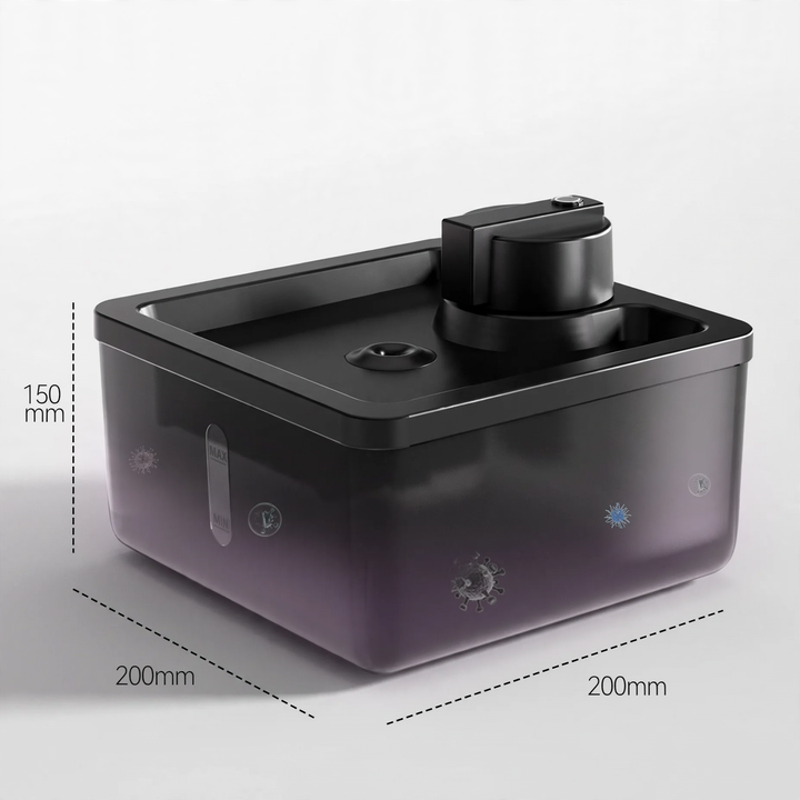 Intelligenter Katzenwasserspender mit Sensor und UV-Sterilisation