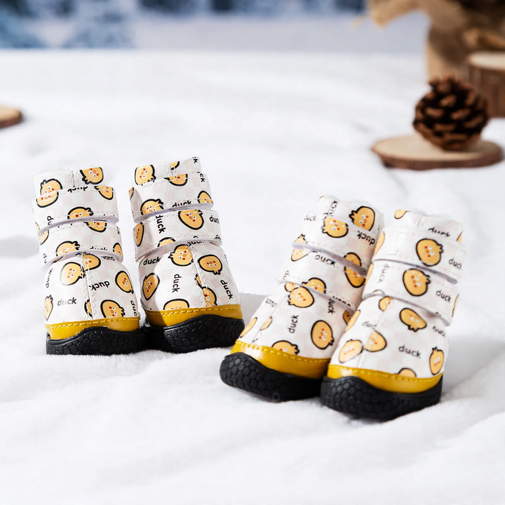 Hundeschuhe mit Fleecefutter, rutschfest