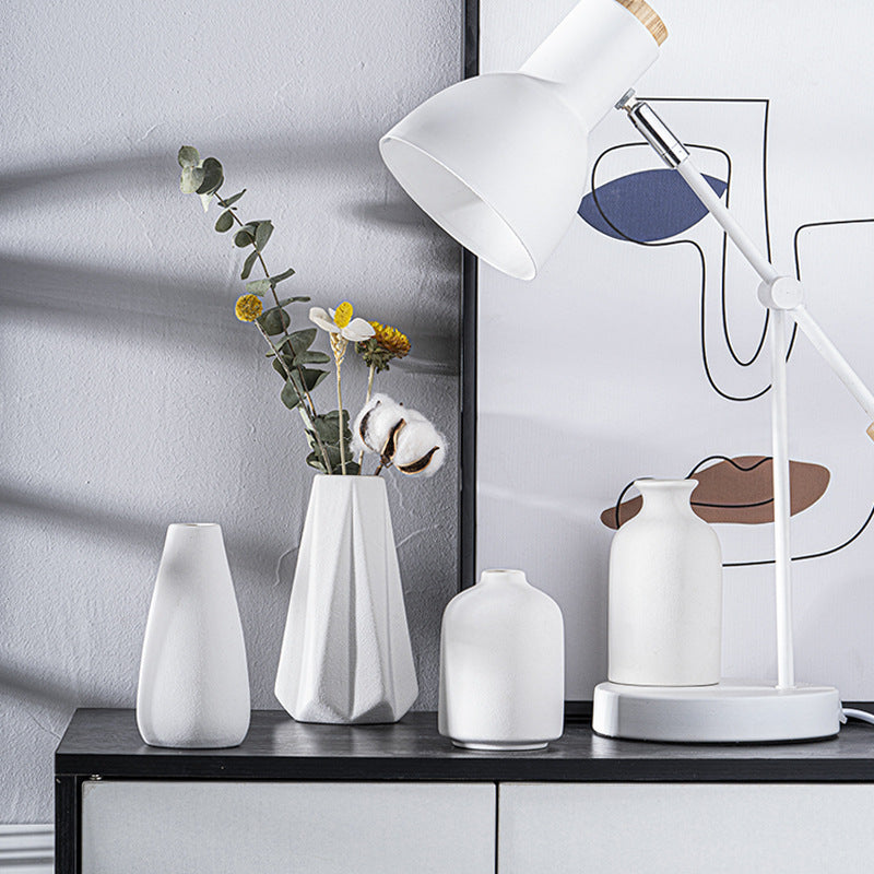 Keramik-Vase Flower, modern