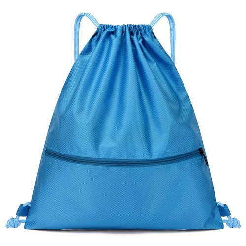 Sportlicher Rucksack mit Kordelzug, wasserdicht