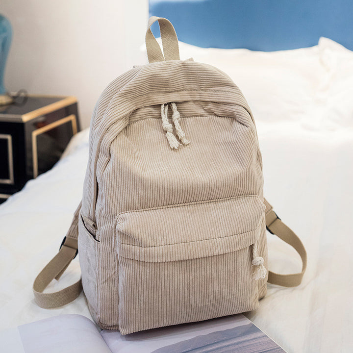 Cordstoff-Rucksack, 20–35 L, wärmend