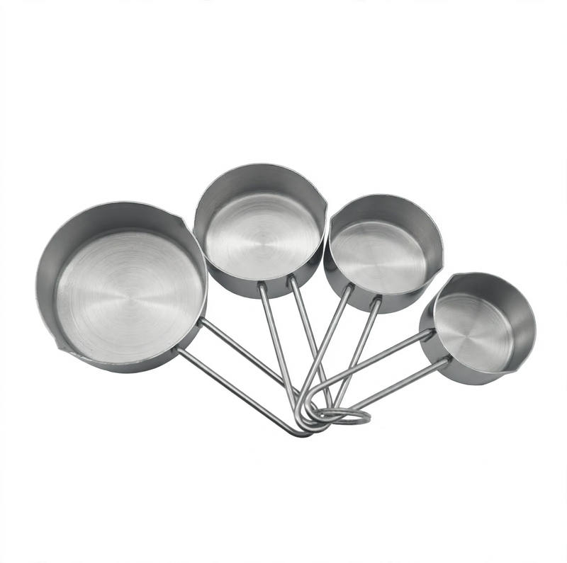 Edelstahl-Messlöffel-Set, 4-teilig