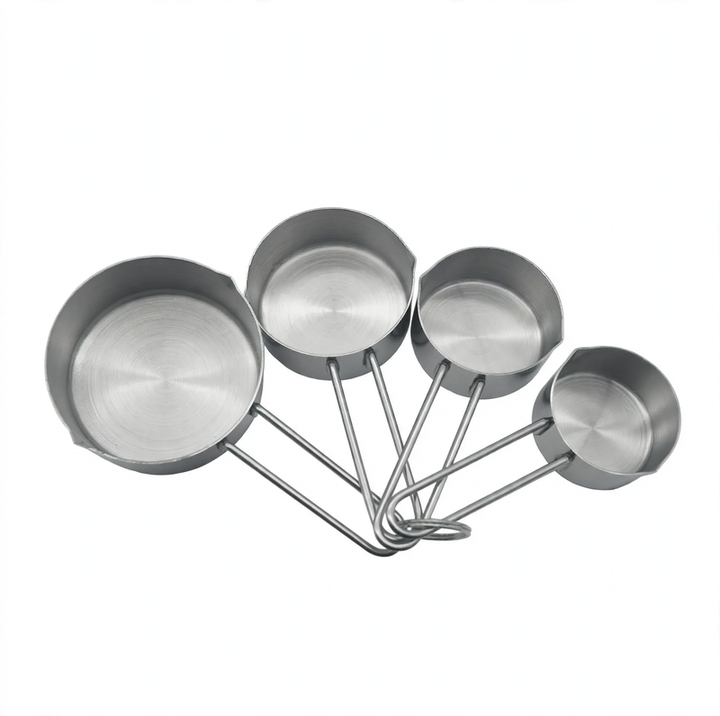 Edelstahl-Messlöffel-Set, 4-teilig