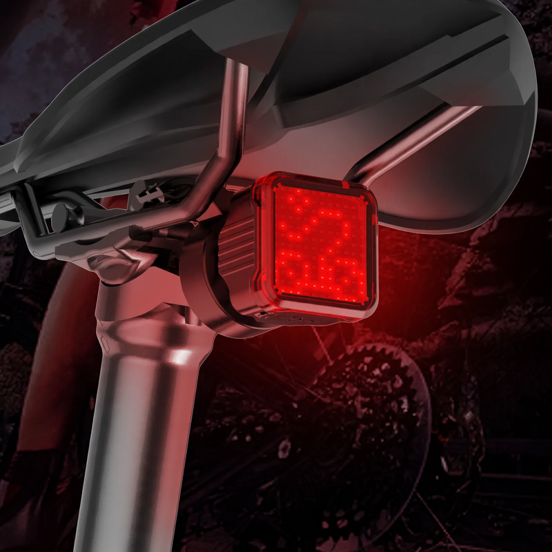 Fahrrad-Rücklicht mit Bremsanzeige