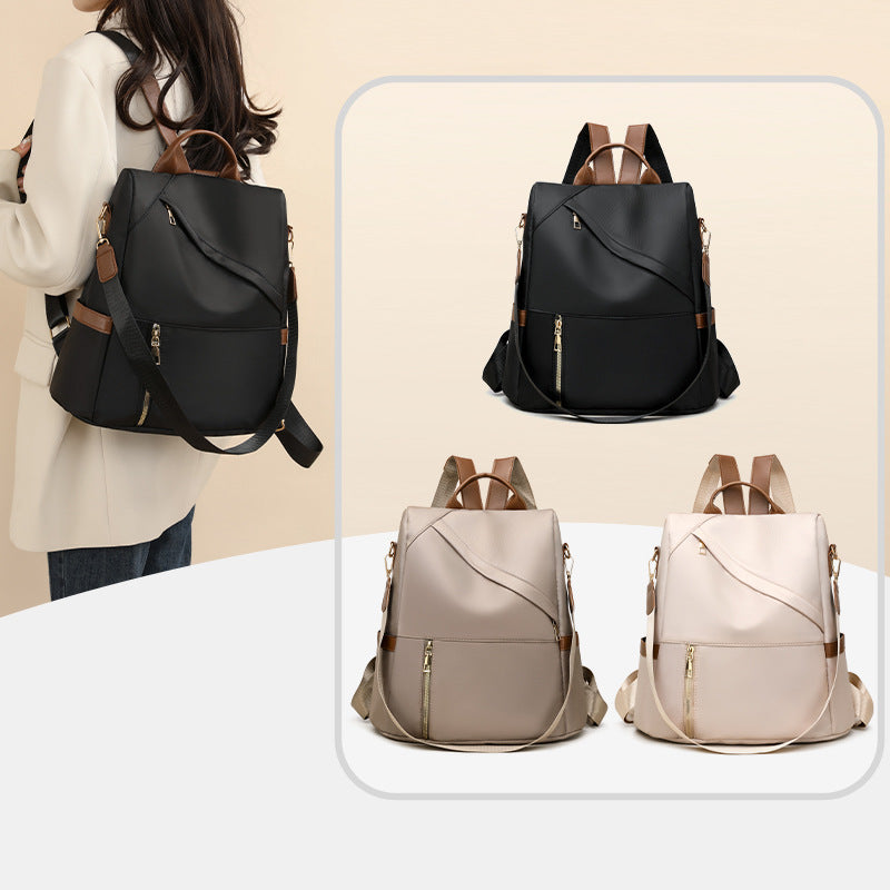 Rucksack, Nylon, wasserfest, einfarbig