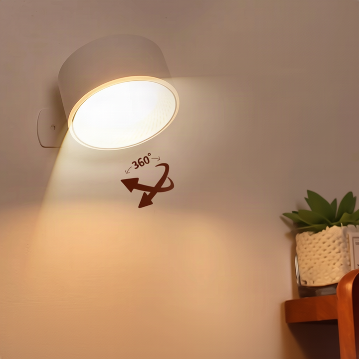 LED-Wandleuchte mit Fernbedienung und Farbwahl