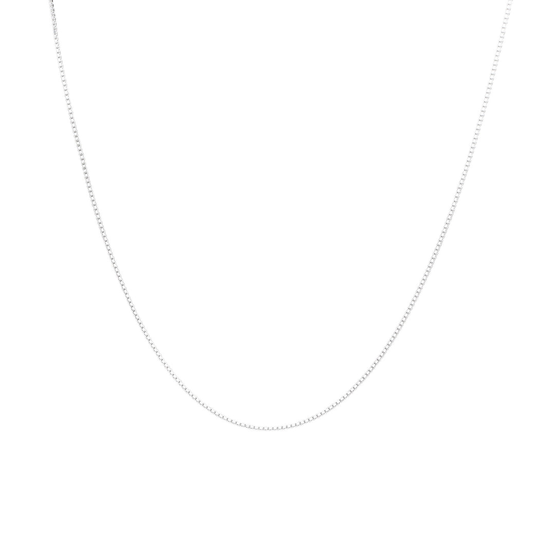 Silberkette mit Kreuzanhänger, 925er Silber