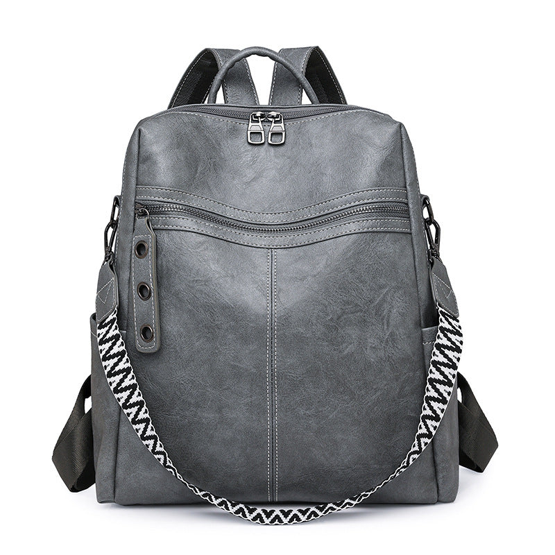 Rucksack aus PU-Material, mehrere Trageweisen