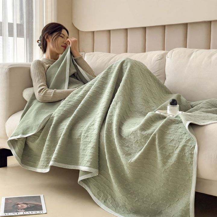 Baumwoll-Wärmematte mit Jacquard-Muster