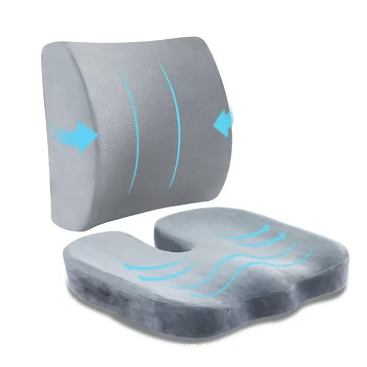 Gel-Sitzkissen mit Memory-Foam, 45×36×7 cm