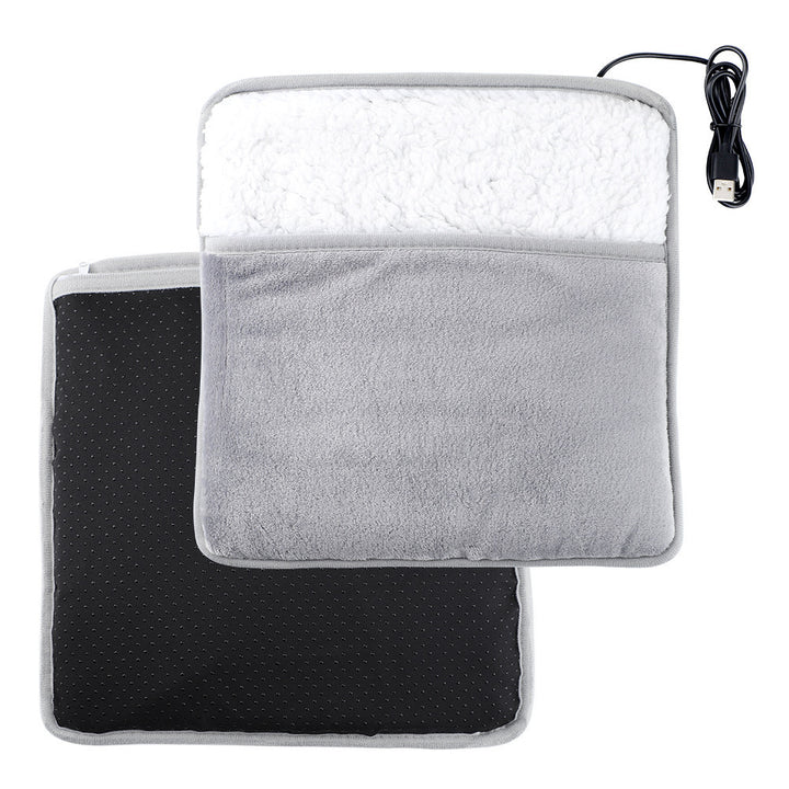 Fußwärmer mit Druckknopf-Schalter