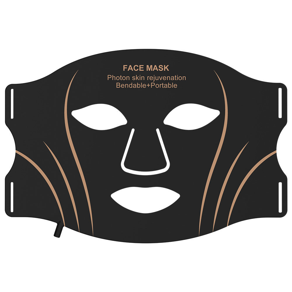 LED-Rotlicht-Gesichtsmaske