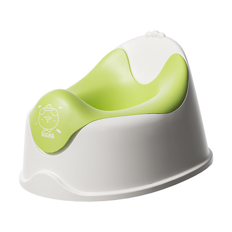 Kindersitz mit Rückenlehne für die Toilette