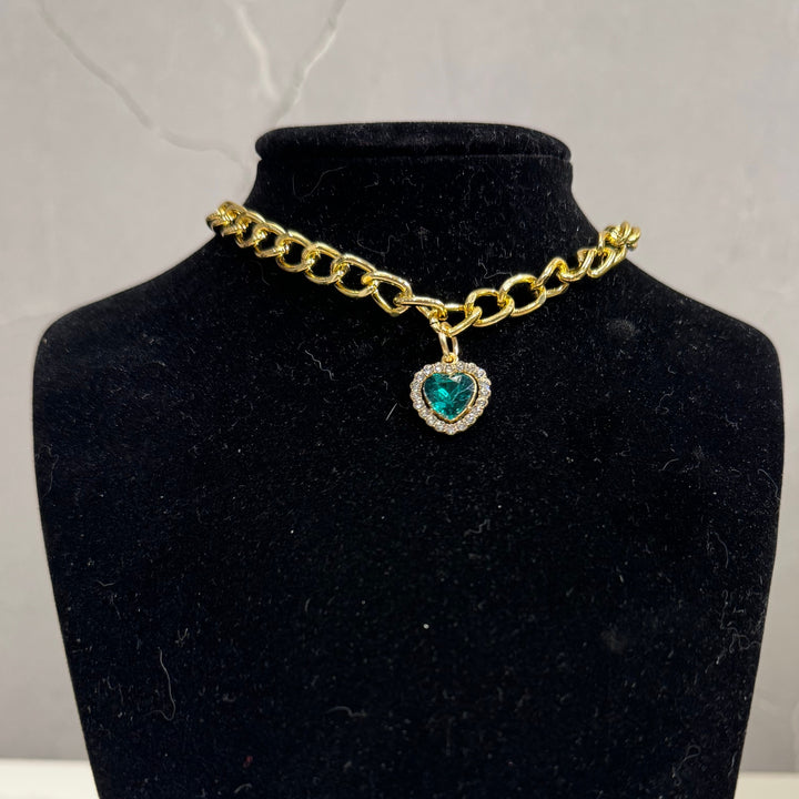 Halsband mit Kristallen und Perlen für Katzen und Hunde