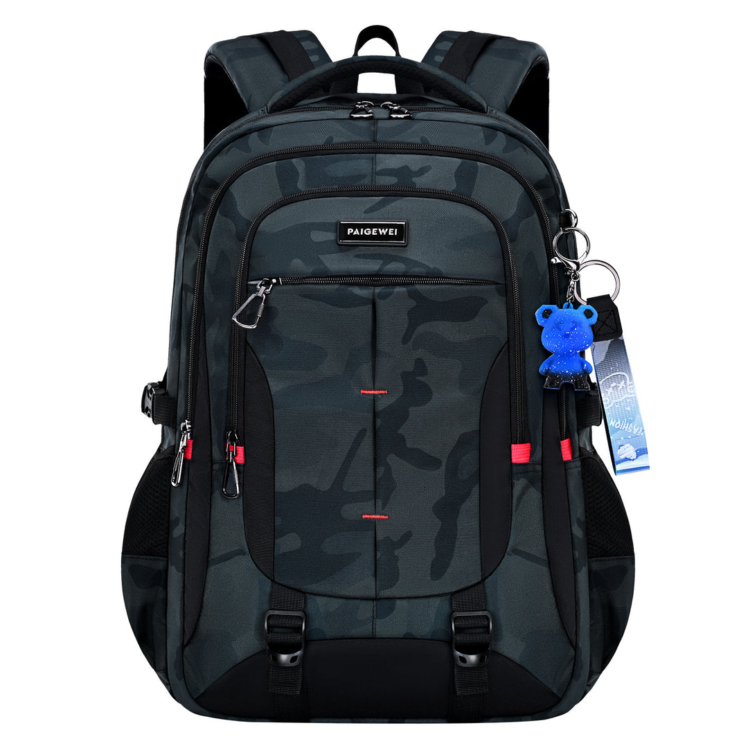 Schulrucksack mit Rolltop-Verschluss, groß
