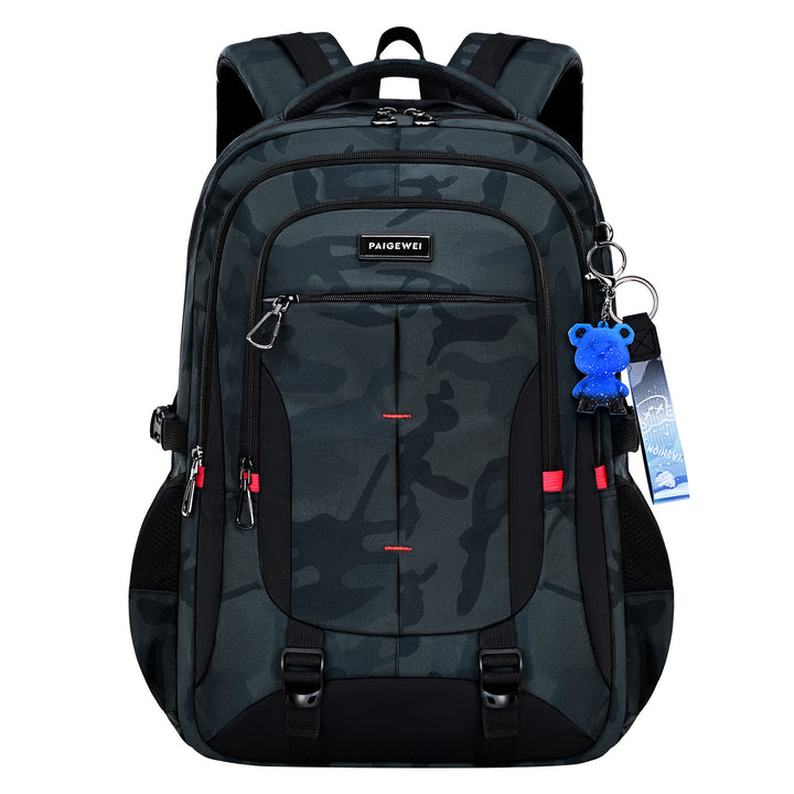 Schulrucksack mit Rolltop-Verschluss, groß