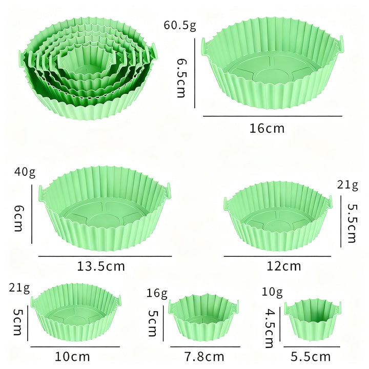 Silikon-Backform, Ei-Form, 9×7,5×5,5 cm
