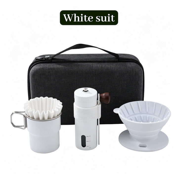 Handaufguss-Kaffee-Geschenkset, 14–15-teilig