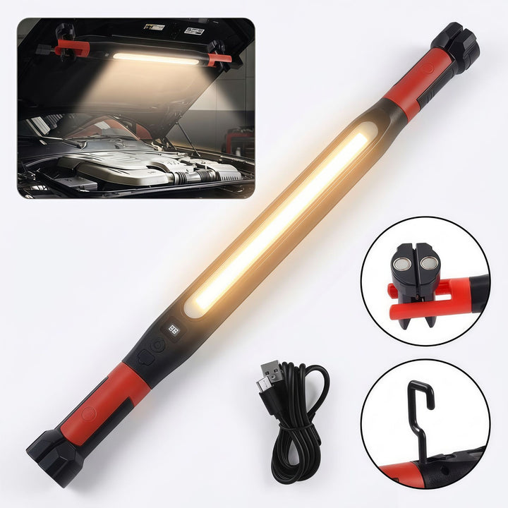 Magnetische LED-Inspektionsleuchte, 2000 mAh, aufladbar