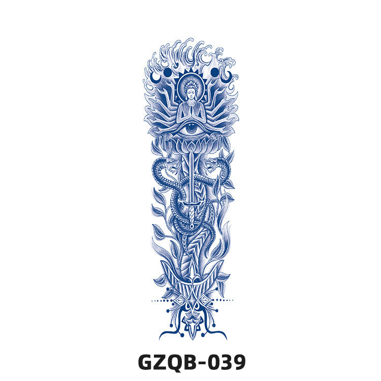 Temporäre Tattoo-Aufkleber, verschiedene Motive