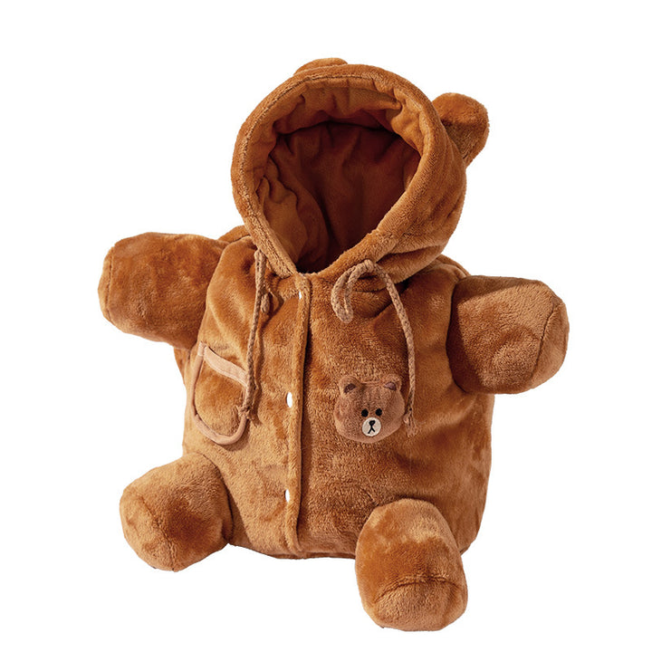 Tragbare Haustier-Transporttasche aus Fleece mit Tiermotiv
