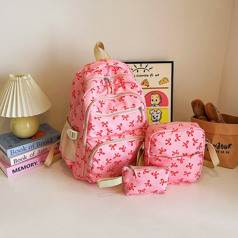 Rucksack aus Nylon, großes Fassungsvermögen, modernes Design