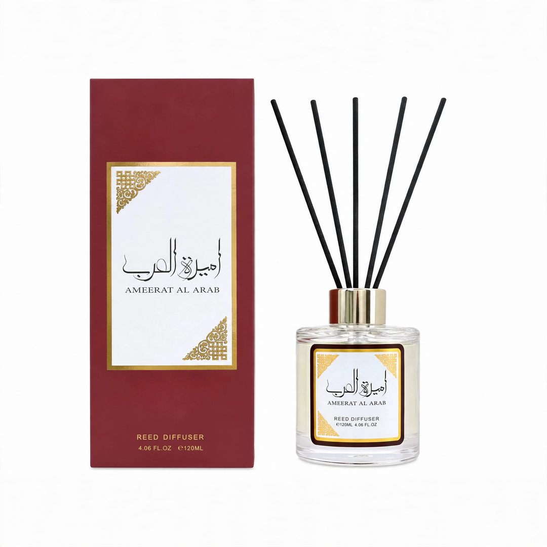 Raumduft mit Rattan-Stäbchen, 120 ml