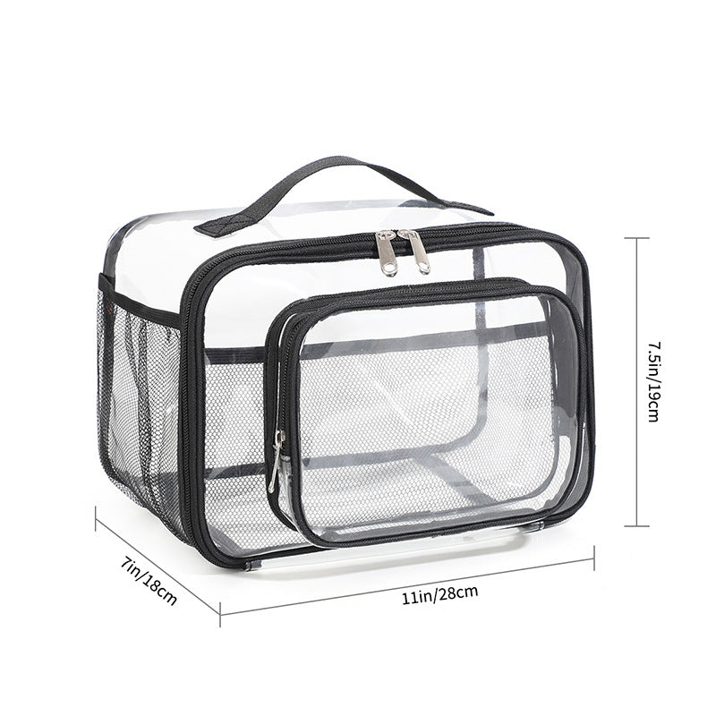 Transparenter PVC-Rucksack, wasserdicht