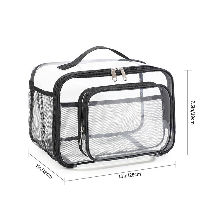 Transparenter PVC-Rucksack, wasserdicht