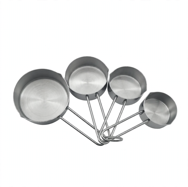 Edelstahl-Messlöffel-Set, 4-teilig