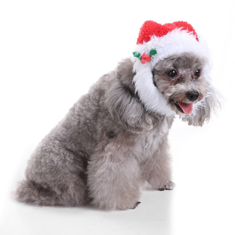 Haustier-Halstuch mit Weihnachtsmotiv