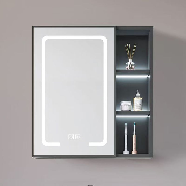 Badezimmerspiegelschrank mit LED und Steckdose