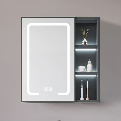 Badezimmerspiegelschrank mit LED und Steckdose