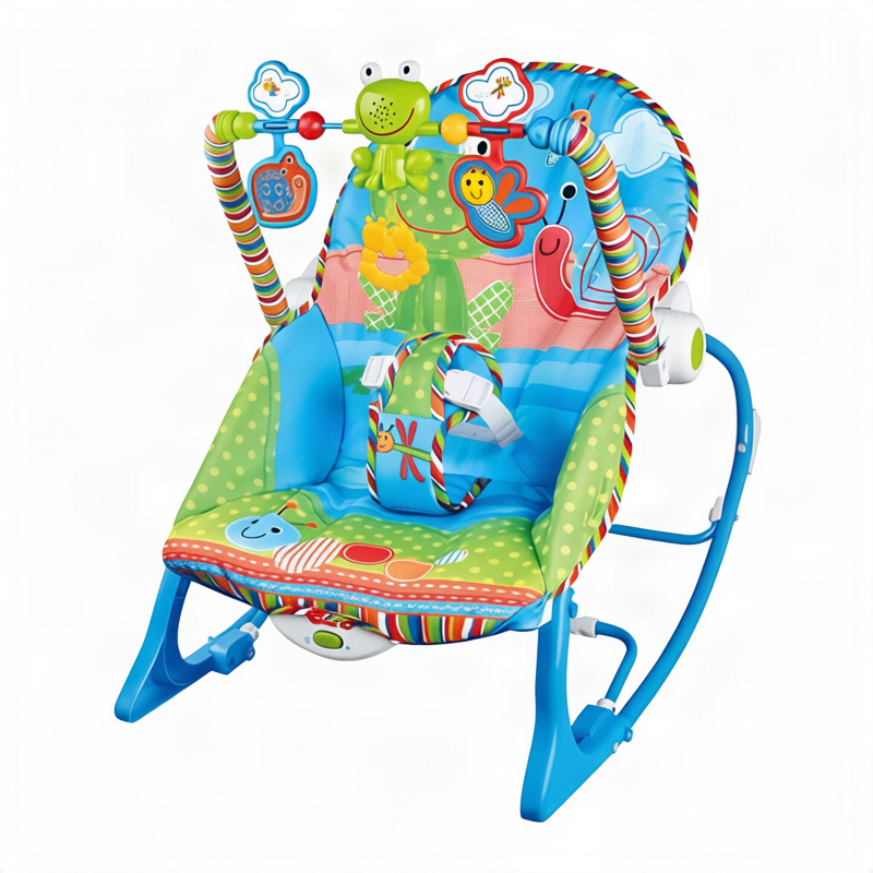 Babywippe mit Musik und Spielzeug, ab Geburt