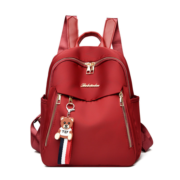 Oxford-Rucksack Damen, 25×12×29 cm, atmungsaktiv