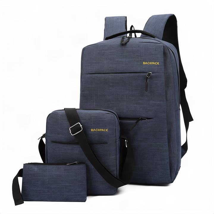Geschäftsrucksack mit USB-Anschluss, 20-35 L