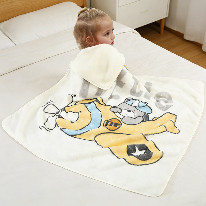 Babydecke aus Korallenfleece, 80×80 cm