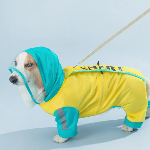 Wasserdichte Regenmantel für kleine und mittlere Hunde