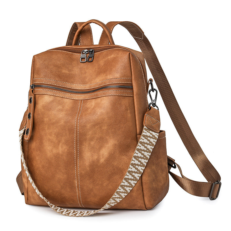 Rucksack aus PU-Material, mehrere Trageweisen
