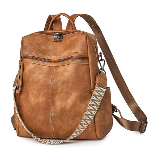 Rucksack aus PU-Material, mehrere Trageweisen