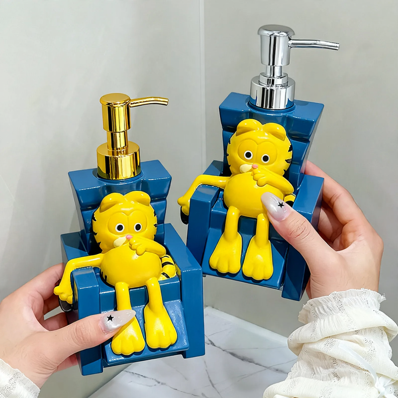 Garfield Pumpflasche mit Fischdesign