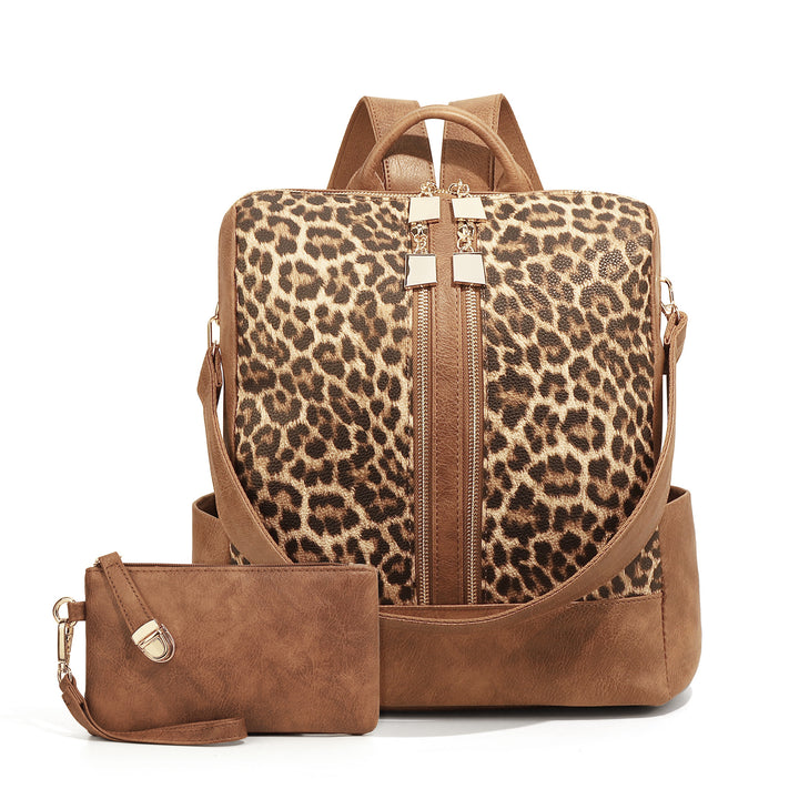 Rucksack Damen, Leinwand, Schachbrettmuster