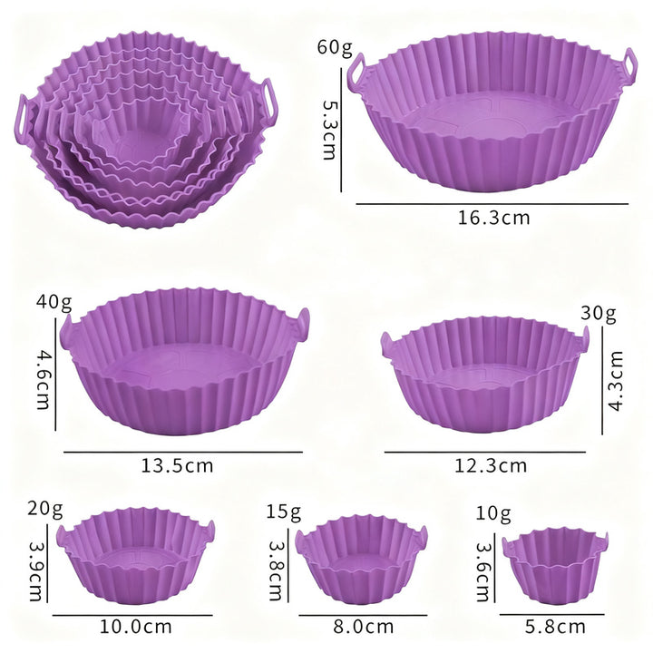 Silikon-Backform, Ei-Form, 9×7,5×5,5 cm