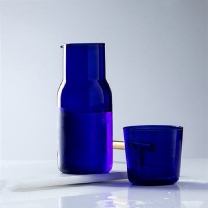 Glaskanne mit Glas, hitzebeständig
