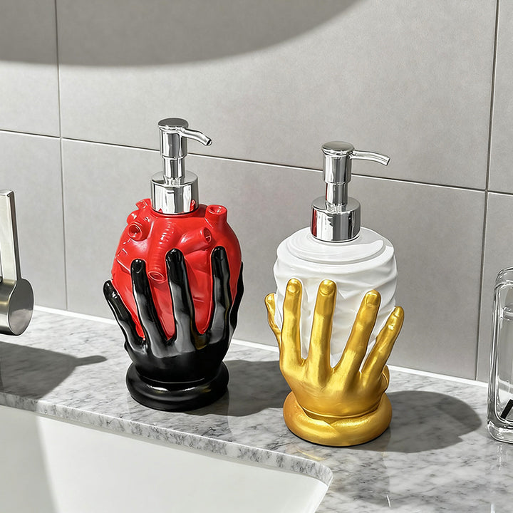 Herz-Pumpflasche, elegantes Design