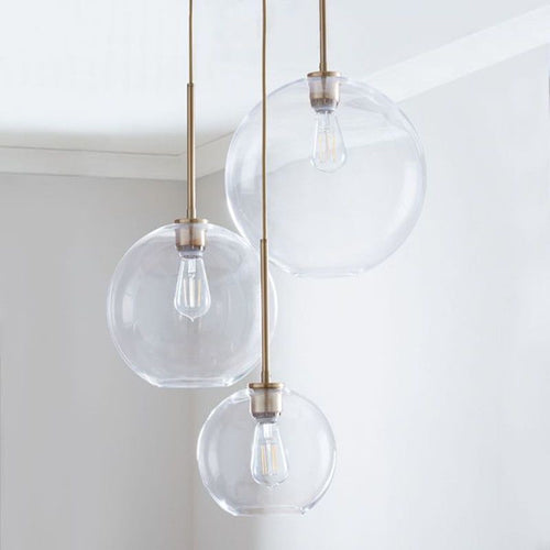 LED-Pendelleuchte im Industriestil, höhenverstellbar