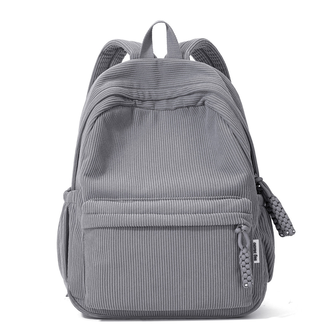 Großer Rucksack aus Cord, 40×29 cm